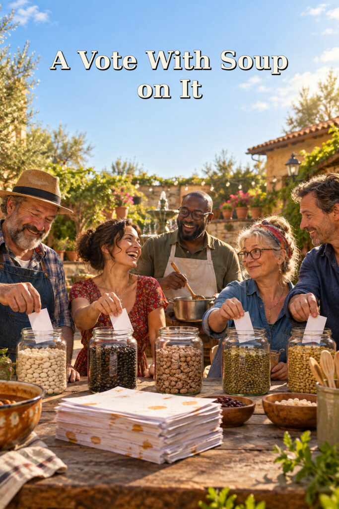 Cover for A Vote With Soup on It, The Favor Window Season 5 Episode 3