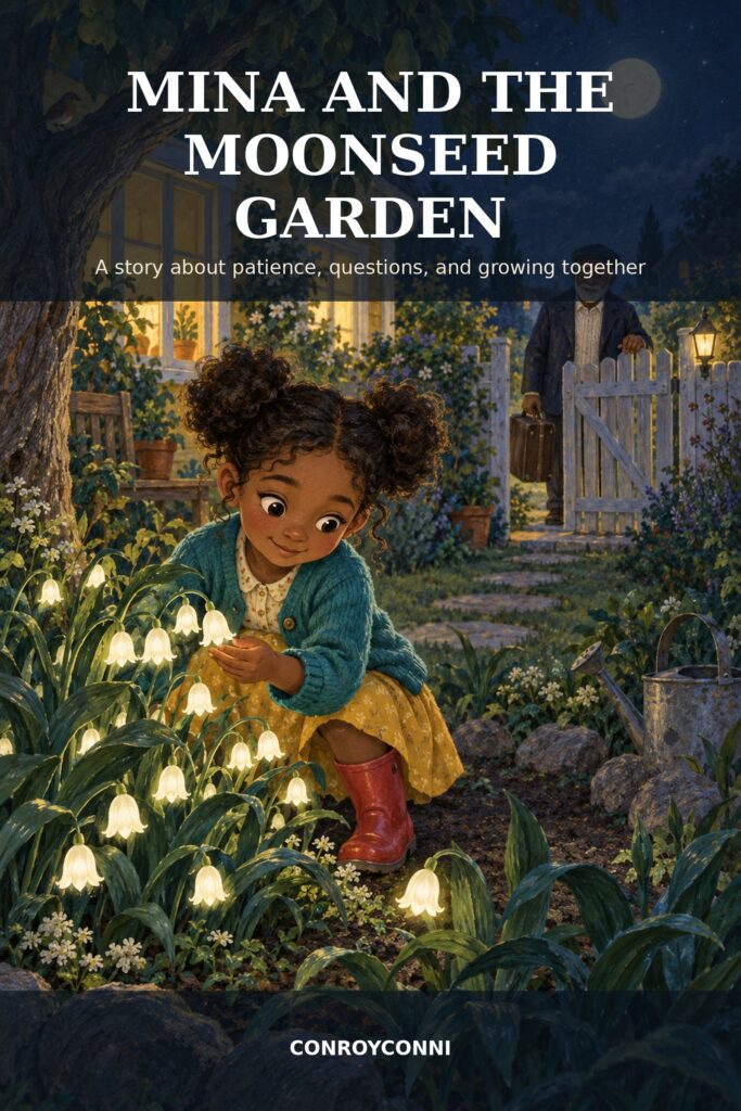 Cover of Mina and the Moonseed Garden by ConroyConni
