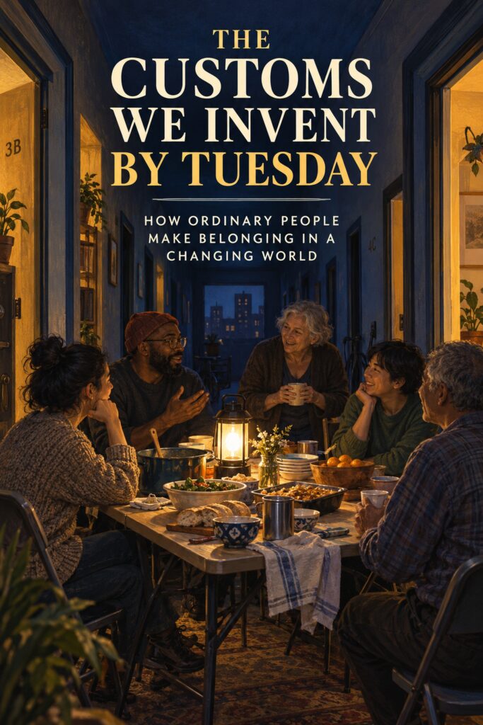 Cover of The Customs We Invent by Tuesday, a contemporary culture book