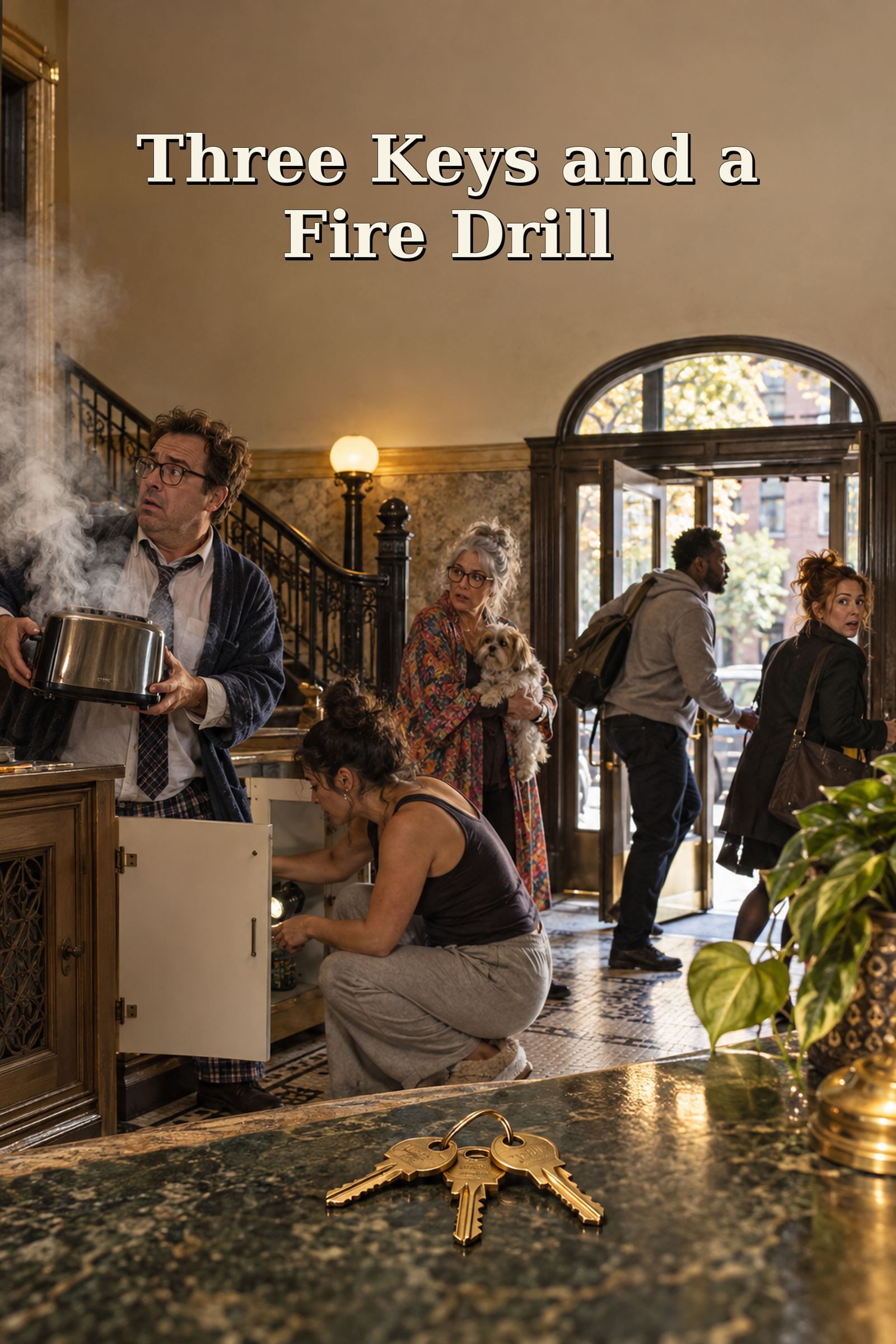 Cover for Three Keys and a Fire Drill, The Favor Window Season 3 Episode 2