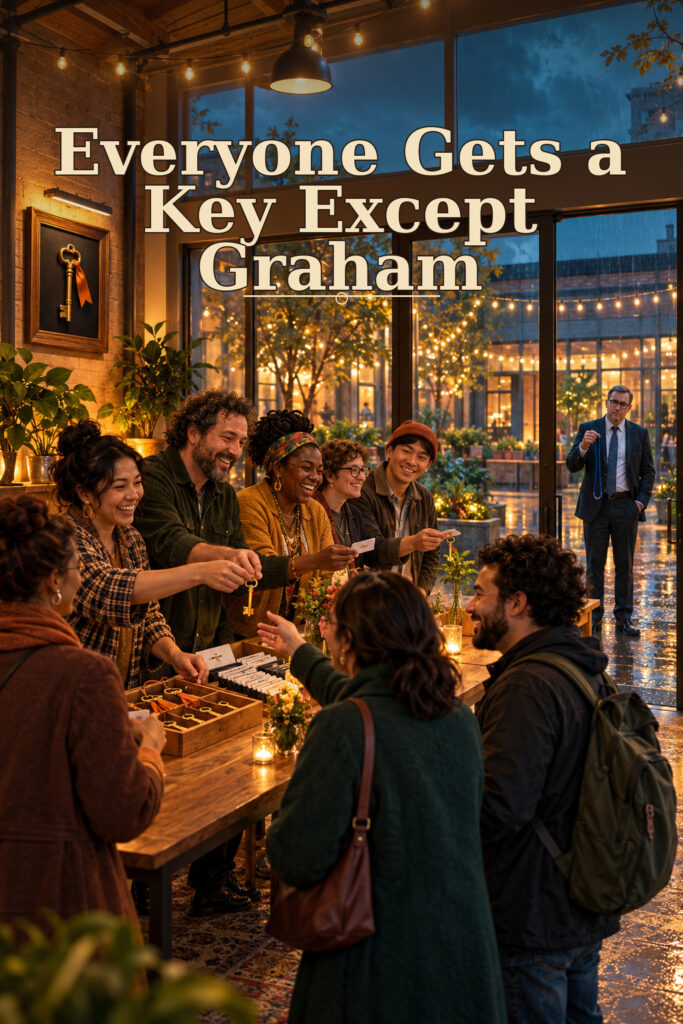 Cinematic portrait cover for Everyone Gets a Key Except Graham, The Shared Key Club Season 2 Episode 5