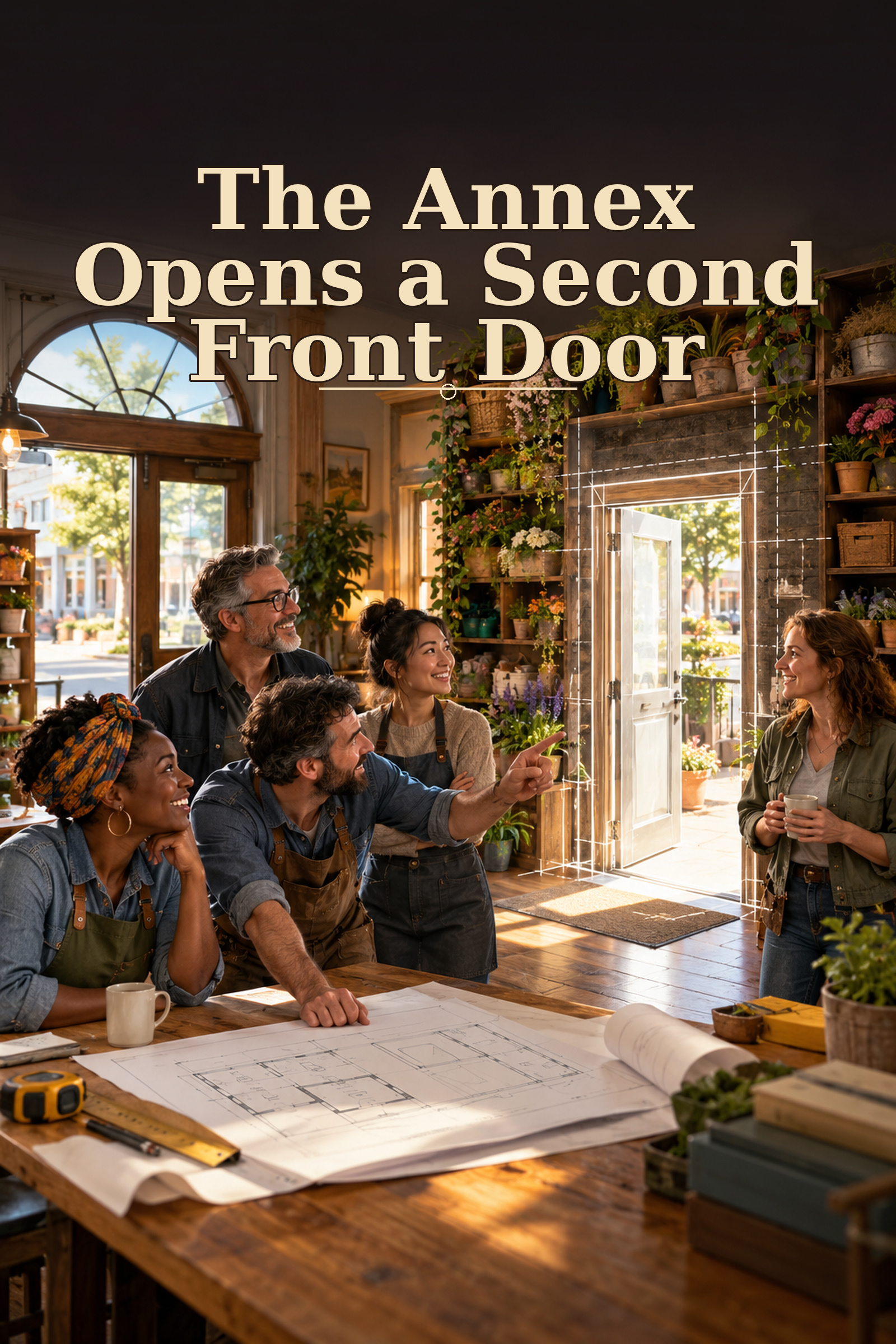 Cover of The Annex Opens a Second Front Door