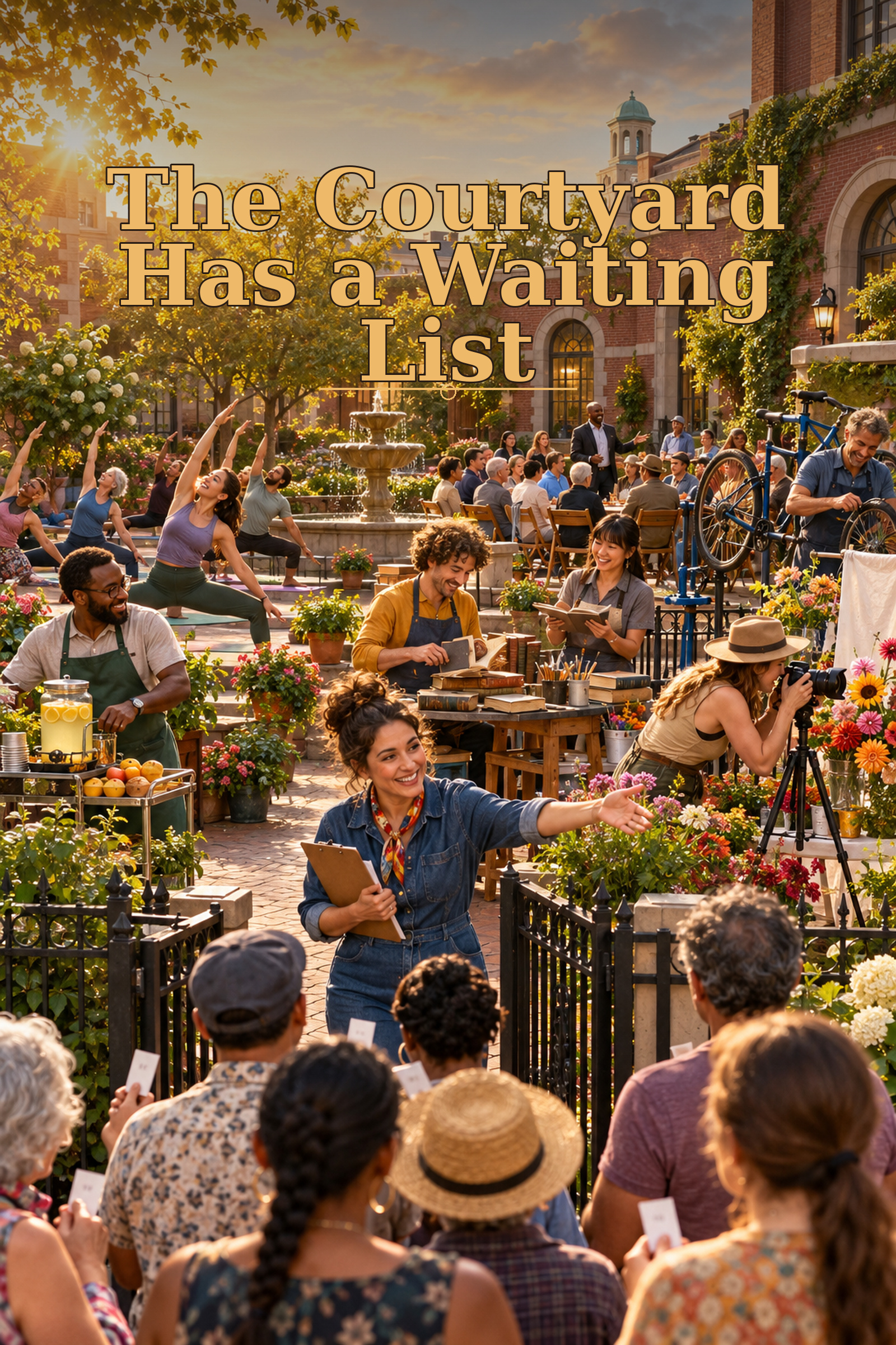 Cover of The Courtyard Has a Waiting List