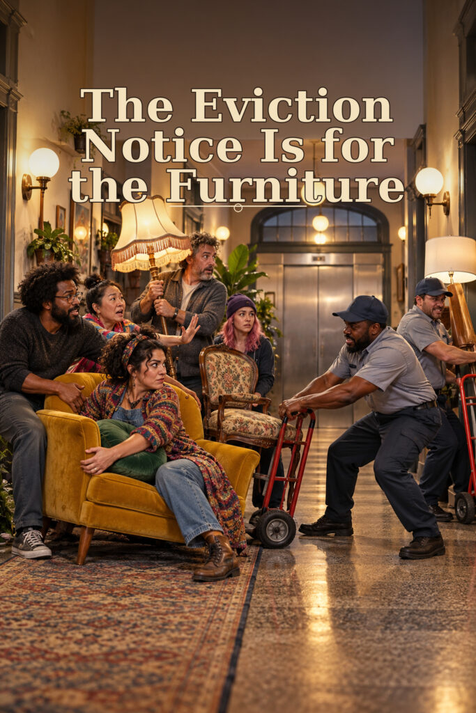 The Eviction Notice Is for the Furniture