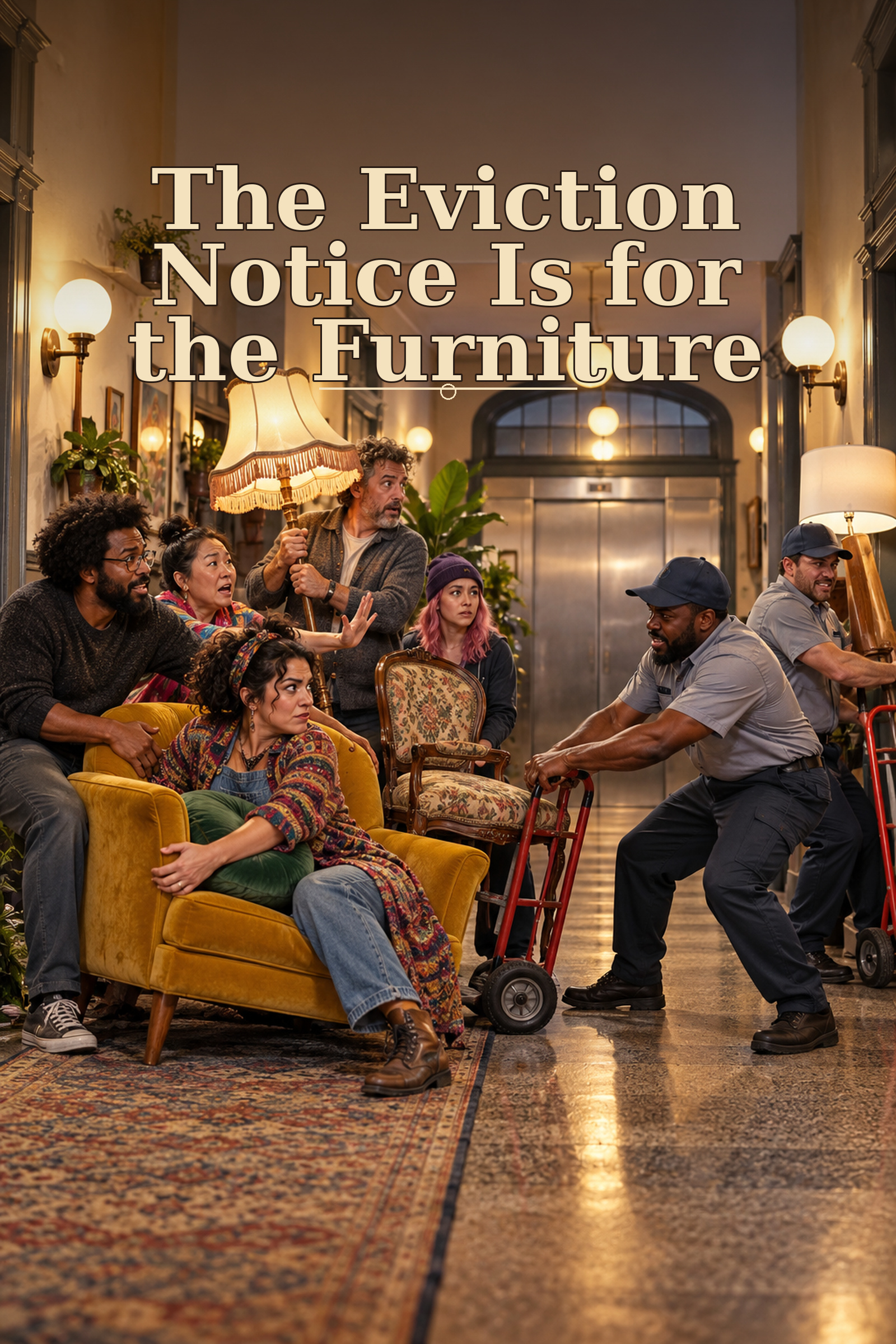 Cover of The Eviction Notice Is for the Furniture