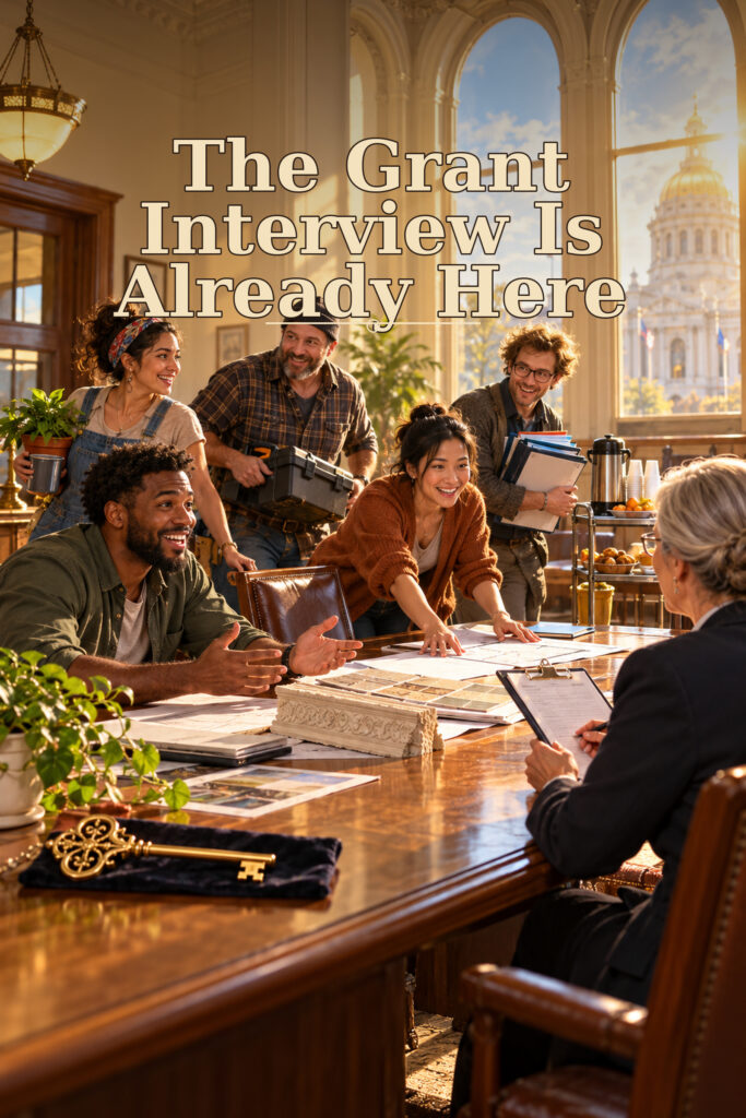 The Grant Interview Is Already Here